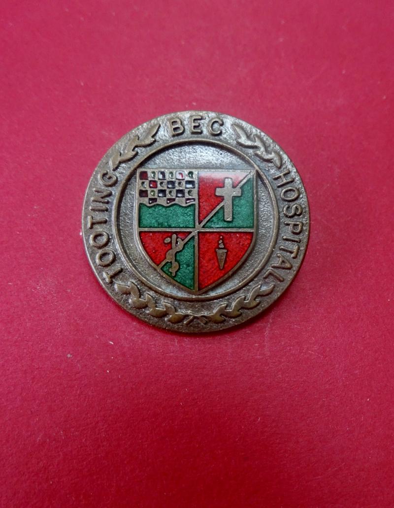 Tooting Bec Hospital ,Nurses Badge