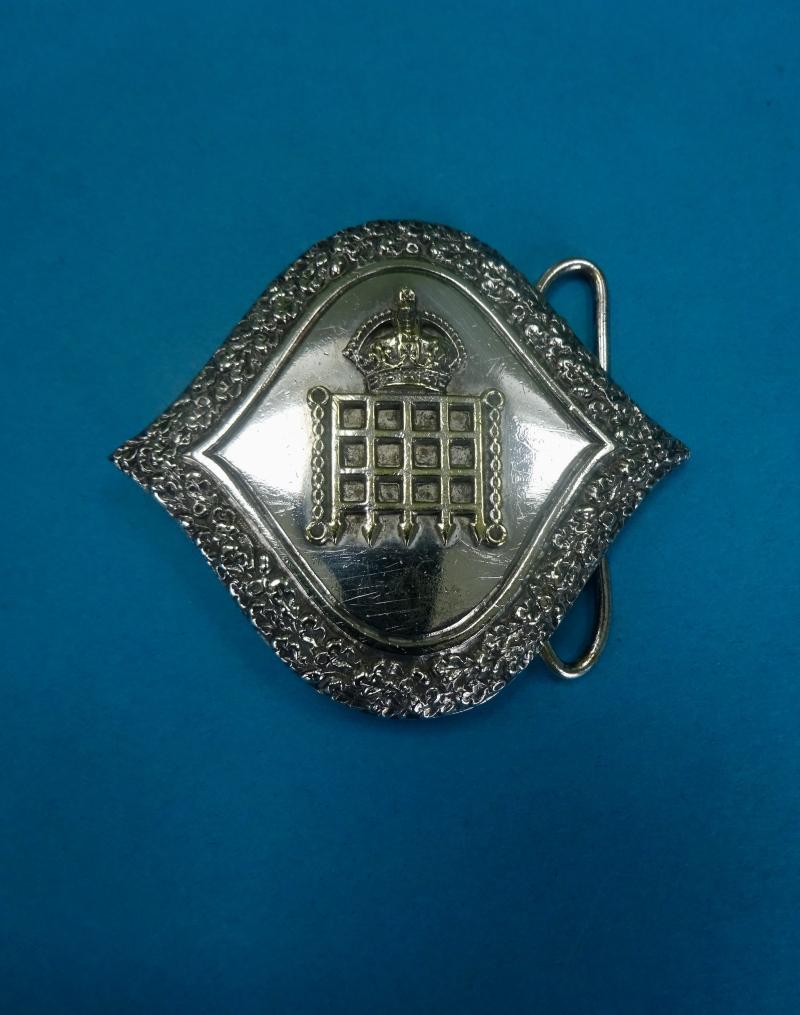 Westminster Hospital ,Silver Plated Nurses Buckle,