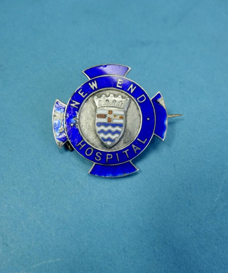 London County Council, New End Hospital, Silver Nurses Badge