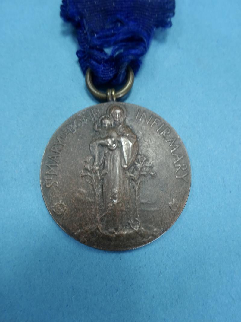 St Marylebone Infirmary, early nurses medal
