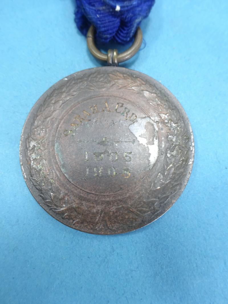 St Marylebone Infirmary, early nurses medal