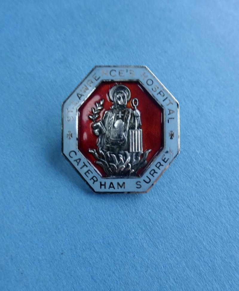 St Lawrence's Hospital Caterham Surrey,Silver Nurses Badge