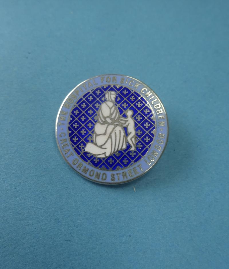 The Hospital For Sick Children Great Ormond Street London,Silver Nurses Badge
