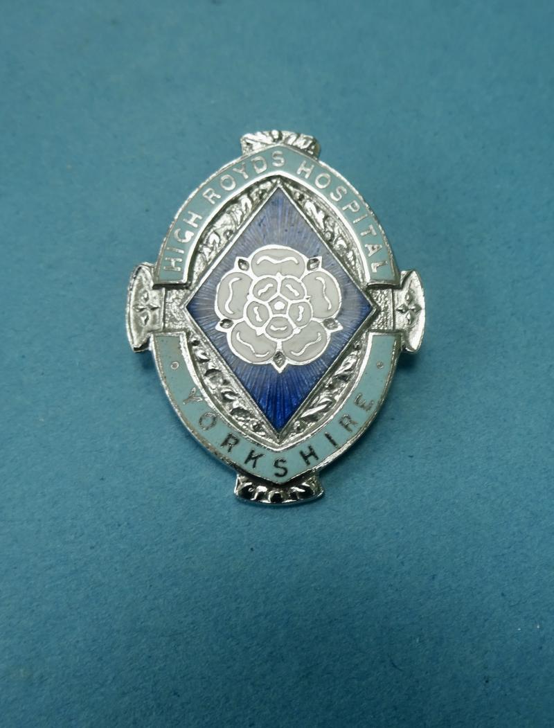 High Royds Hospital Yorkshire, RMN badge
