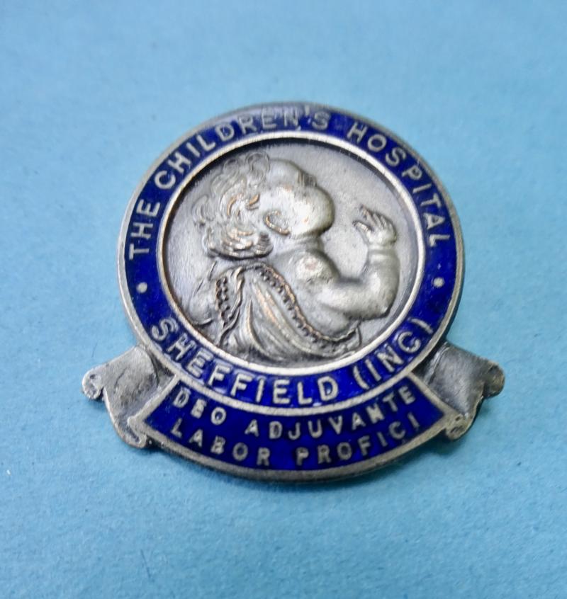 The Children's Hospital Sheffield, base metal RSCN badge