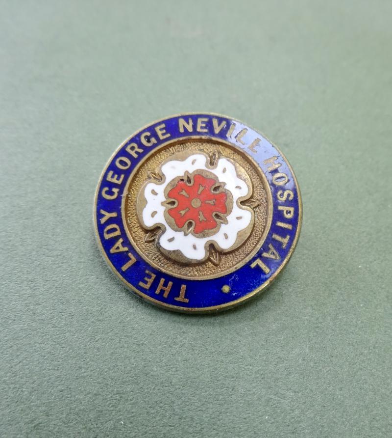 The Lady Nevill Hospital ,Hove.WW1 Auxiliary Hospital Badge