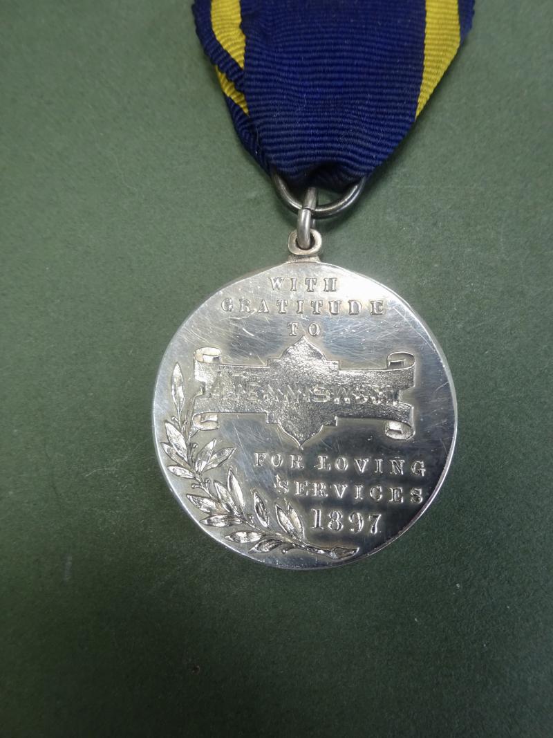 Maidstone Typhoid Medal, Nurse a Tenniswood.