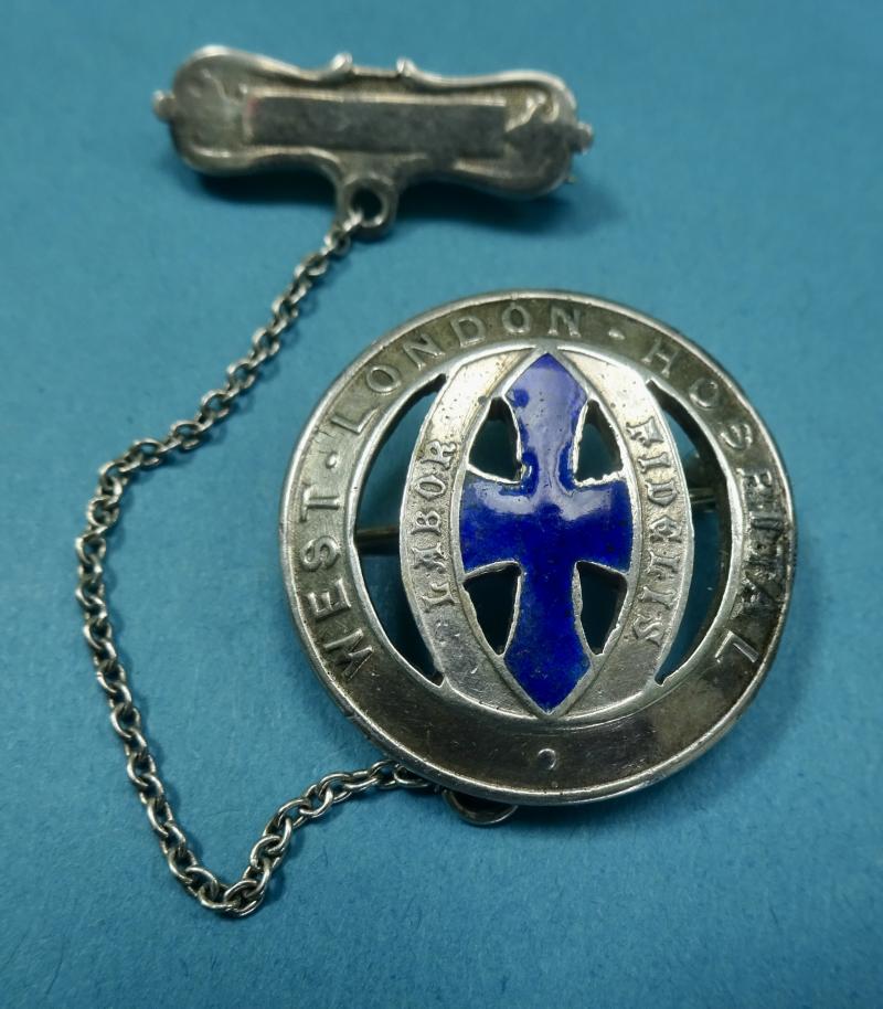 West London Hospital ,Silver Nurses Badge