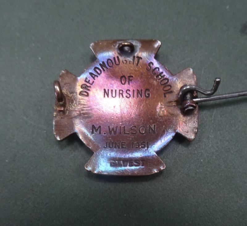 Dreadnought School of Nursing Greenwich,Nurses badge