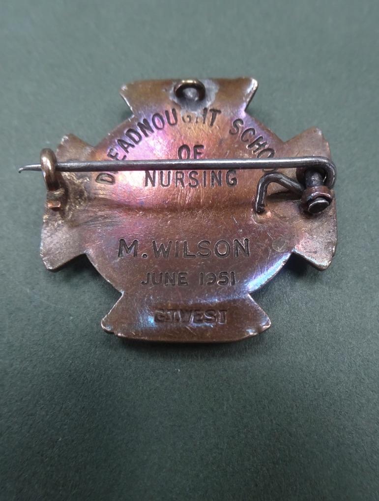 Dreadnought School of Nursing Greenwich,Nurses badge