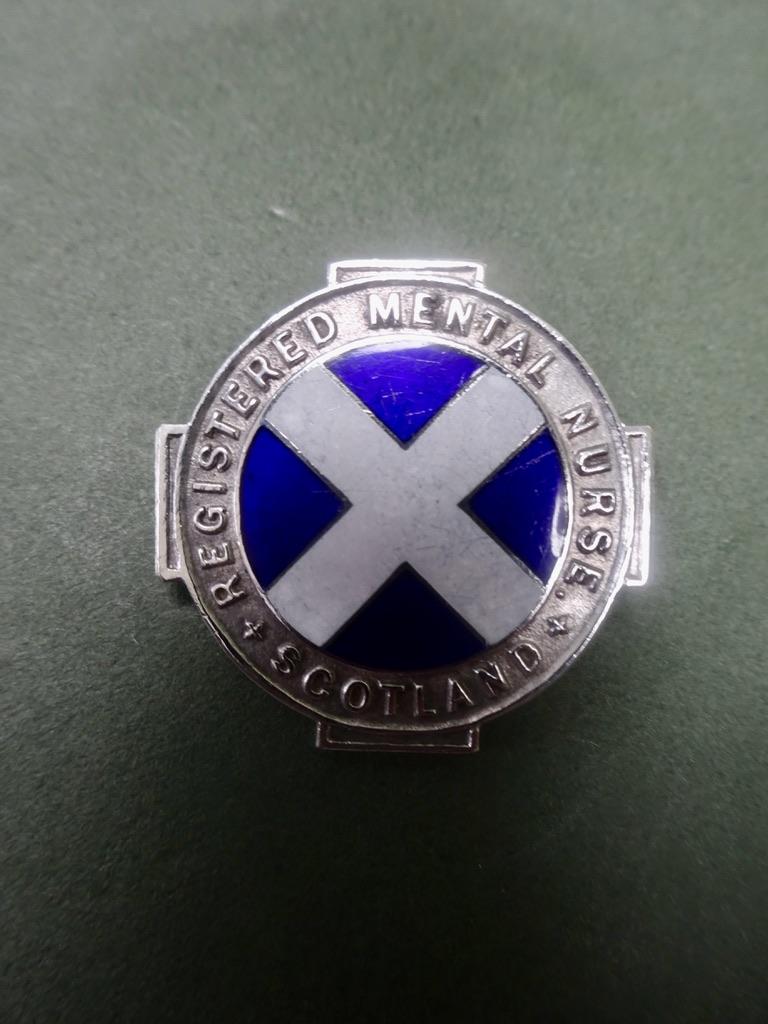 Registered Mental Nurse Scotland,Silver badge