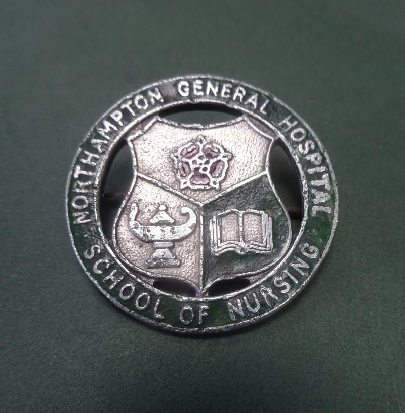 Northampton General Hospital, silver Enrolled Nurses Badge