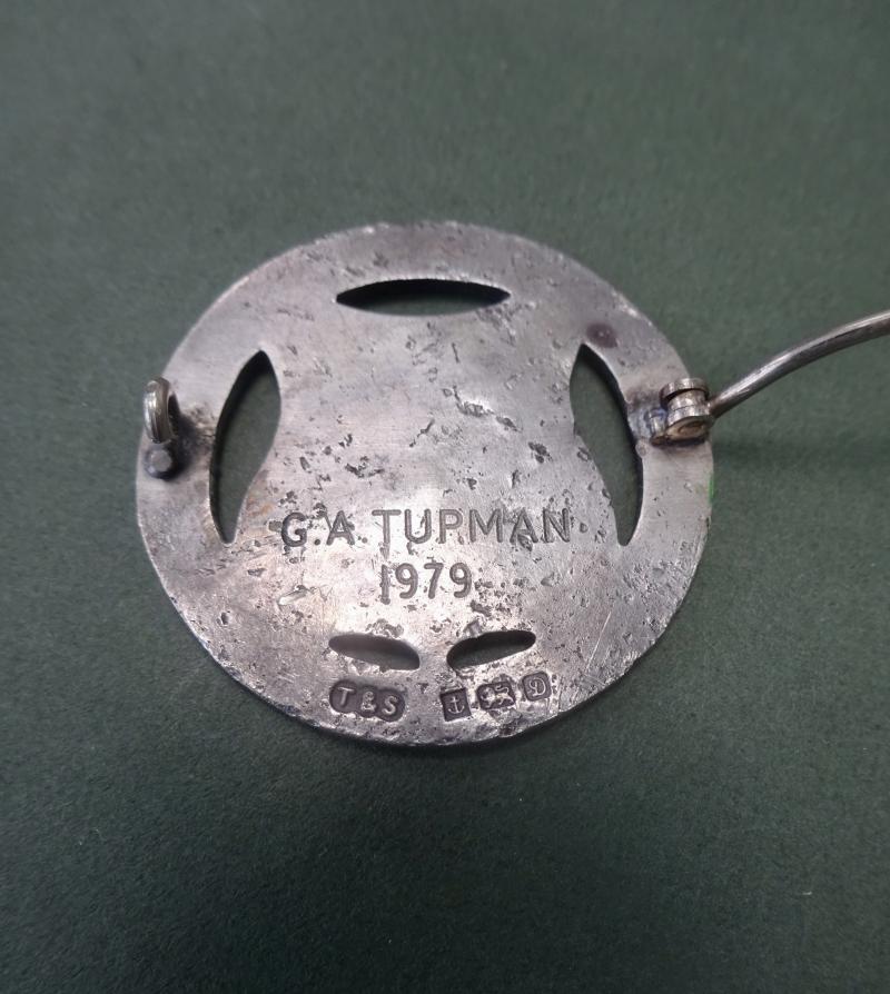 Northampton General Hospital, silver Enrolled Nurses Badge