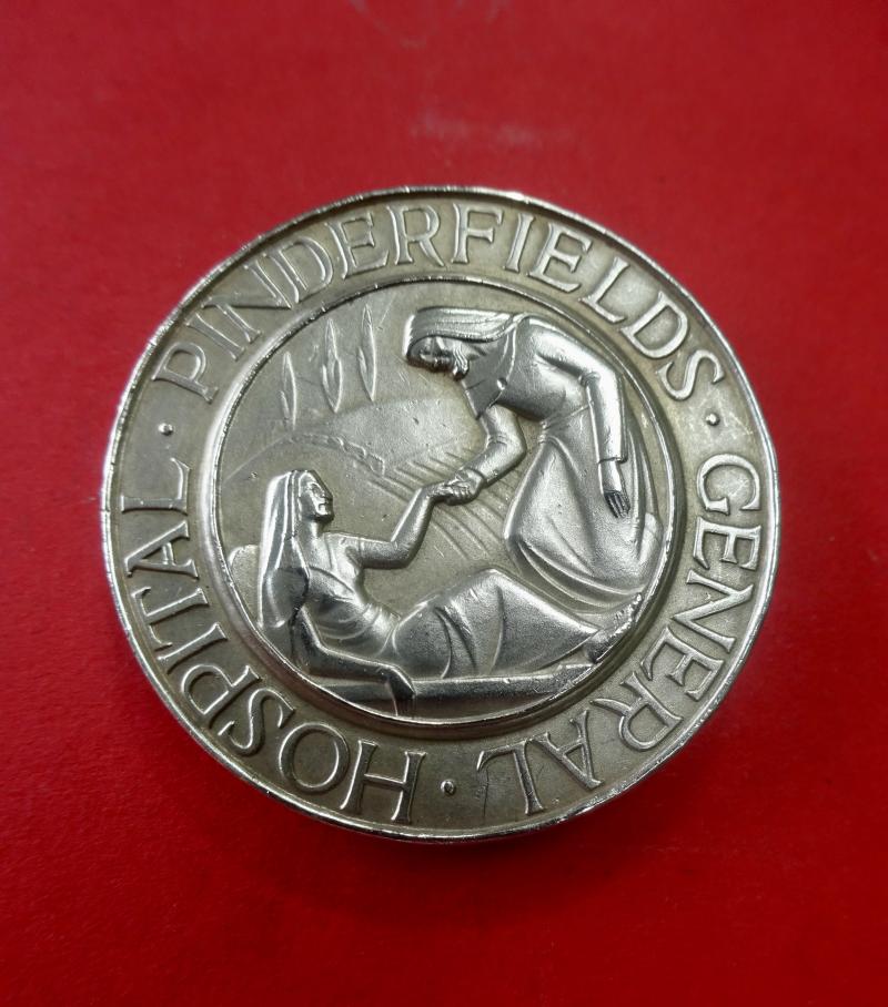 Pinderfields General Hospital Wakefield,silver Nurses Badge