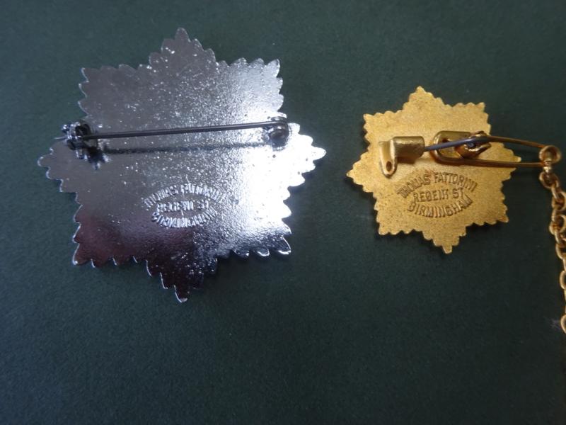 United Kingdom Nurses Registration badge and Miniature.