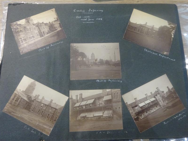 Hospitals and Healthcare of Wales,. A large collection of vintage postcards and photographs.